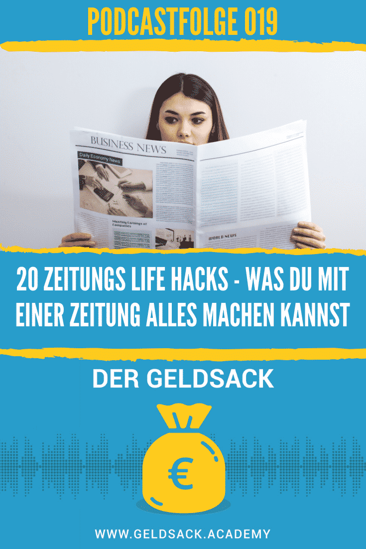 20 Zeitungs Life Hacks